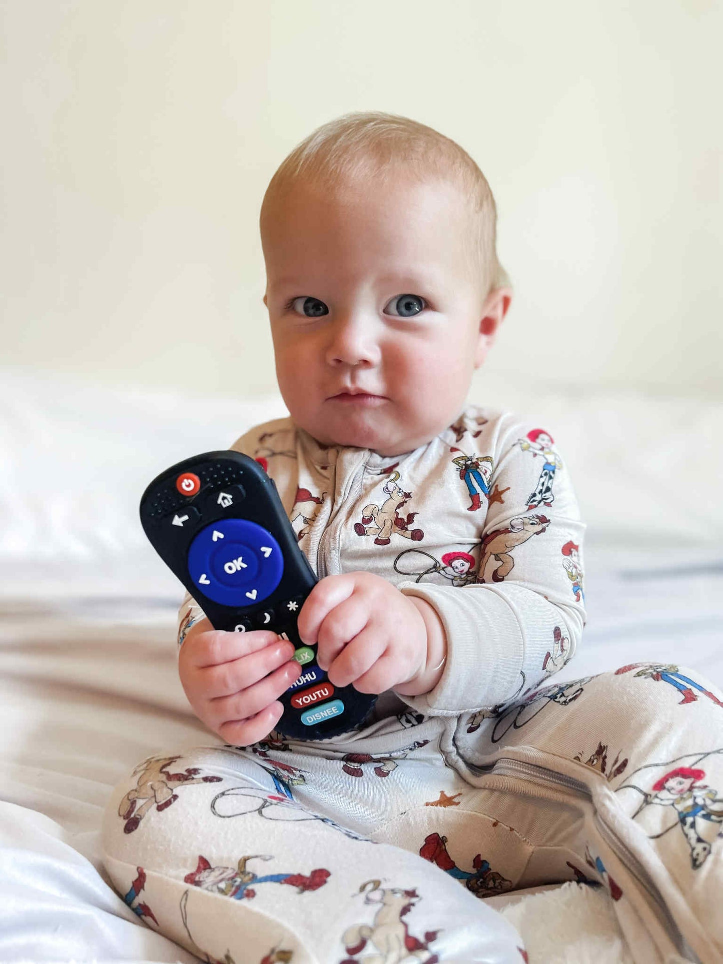 Safe and Fun Baby Remote Control Teether Gift for Gum Relief