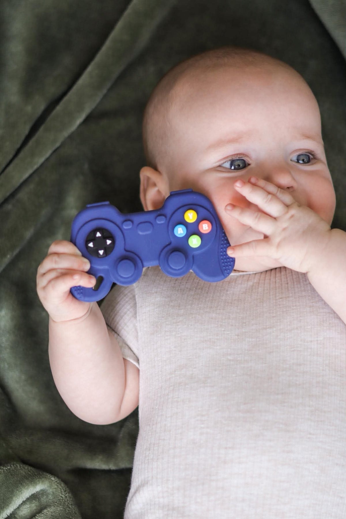 Controller Silicone Teether: Safe and Easy-to-Clean Baby Teething Toy