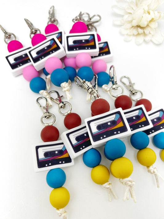 Reto Sensory Silicone Keychain - Fashionable Bag Charm for Fidgety Hands