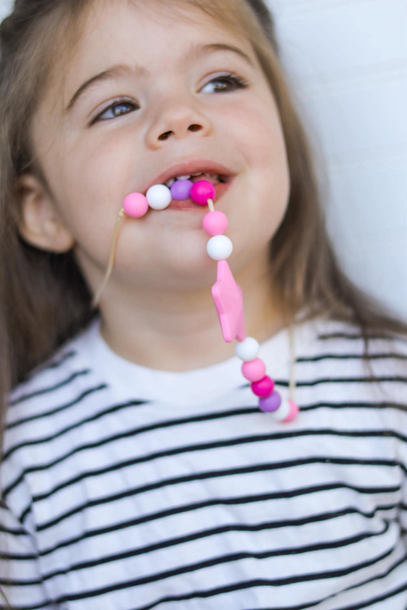 Star Silicone Necklace for Kids 3+ | Chewable Fidget Jewelry with Breakaway Clasp