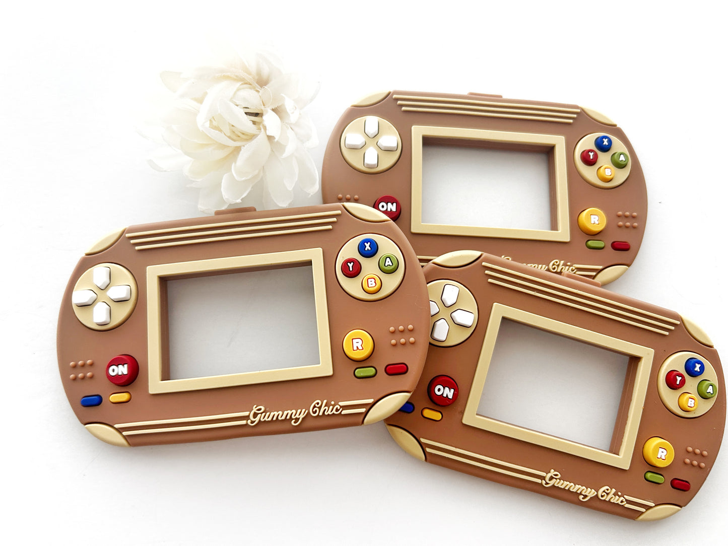 Cool Video Game Sensory Chew Pendant Necklace for Anxiety Relief - Safe for Kids