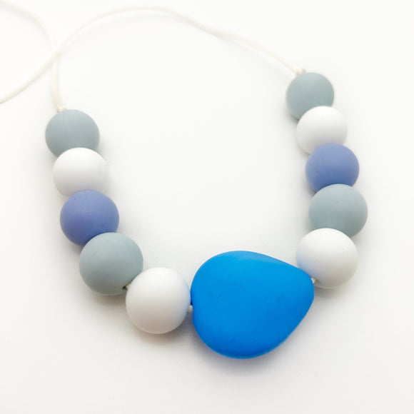 Blue Bubble Sensory Necklace