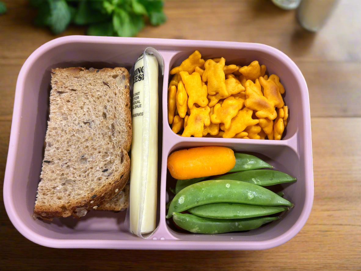 Bento Box Silicone Lunchbox: Eco-Friendly Reusable Lunchbox for School & Work