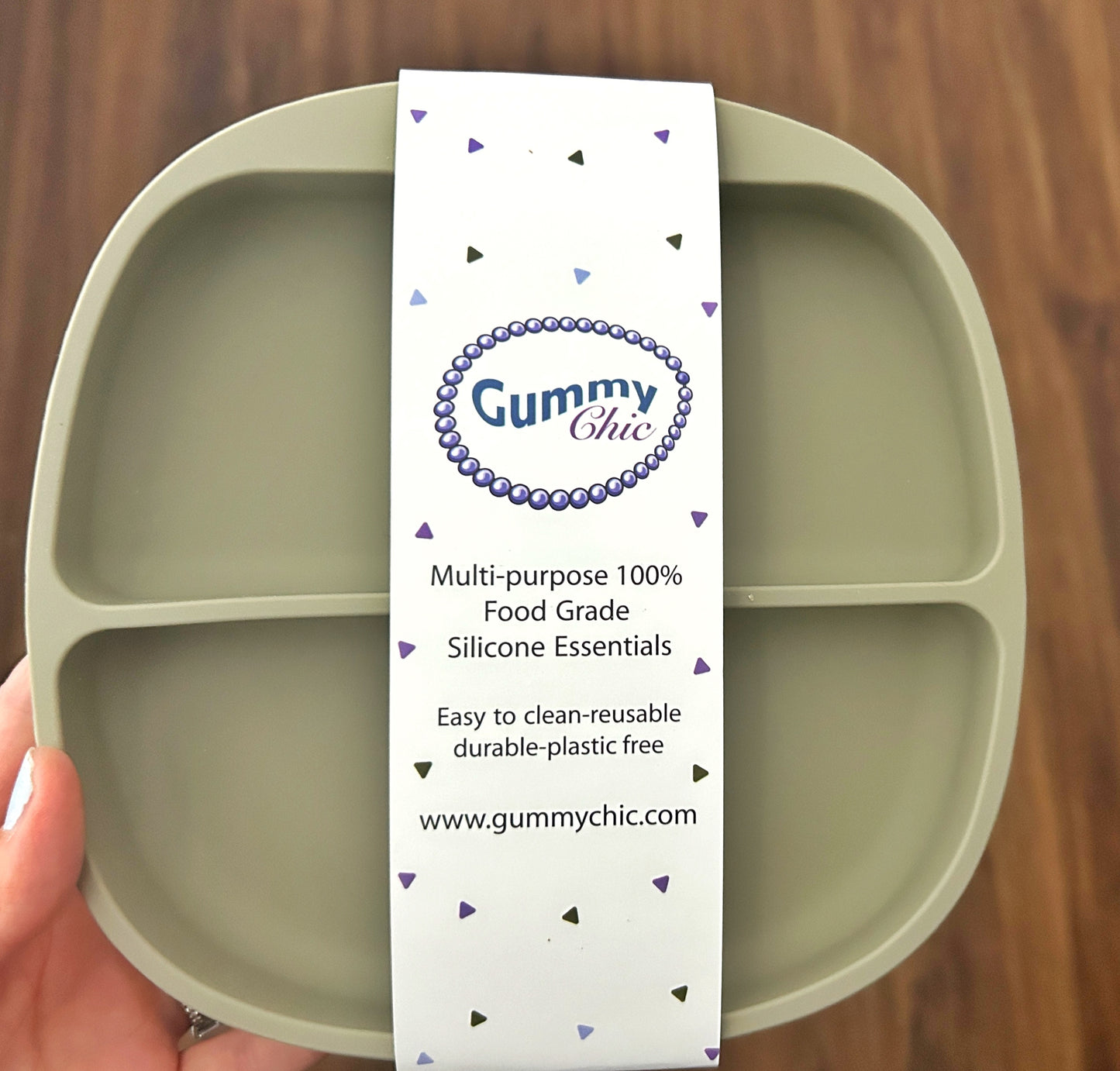 Silicone Suction Divided Plates for Mess-Free Meals
