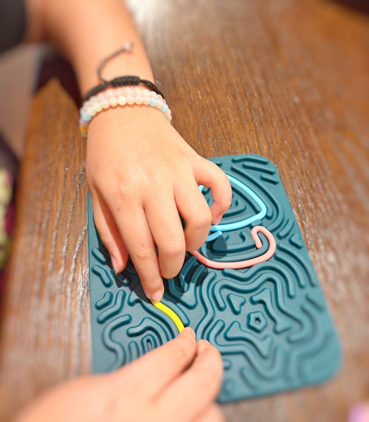 Silicone Calm Board Sensory Puzzle & Fine Motor Toy