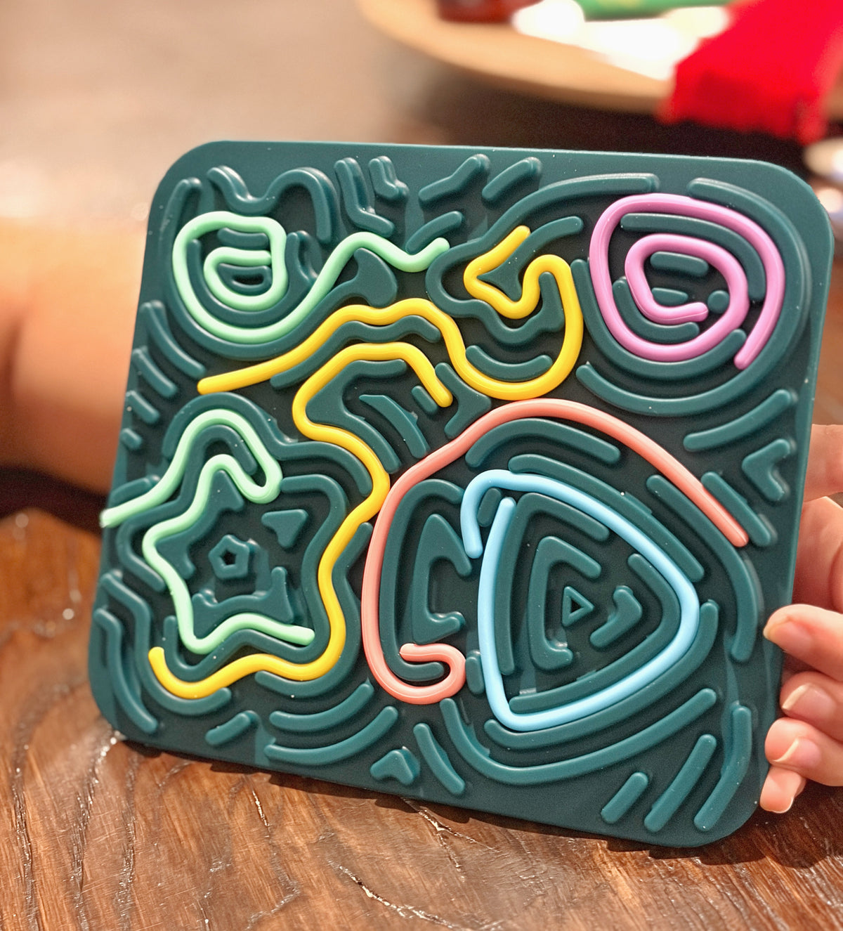 Silicone Calm Board Sensory Puzzle & Fine Motor Toy