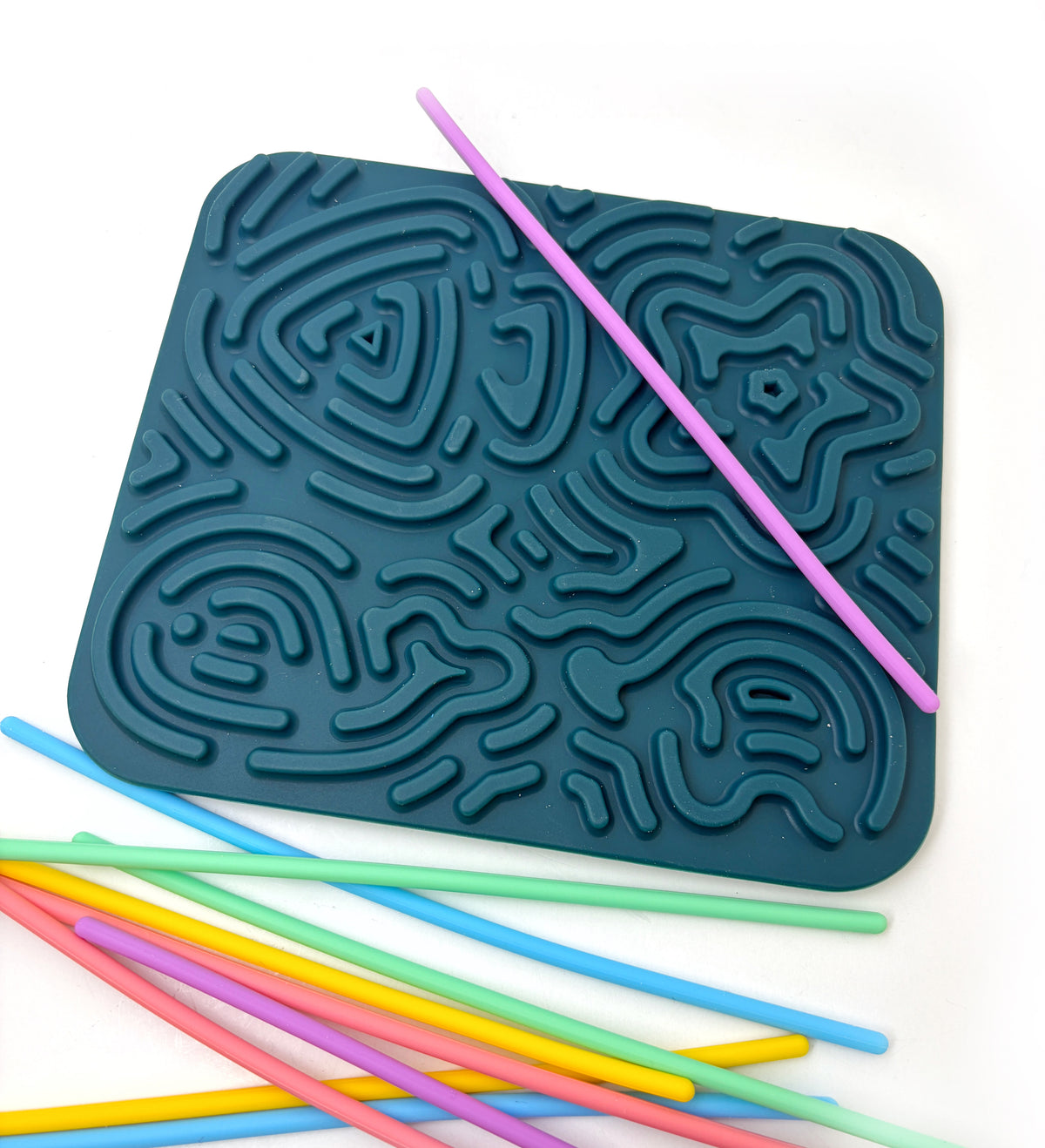 Silicone Calm Board Sensory Puzzle & Fine Motor Toy