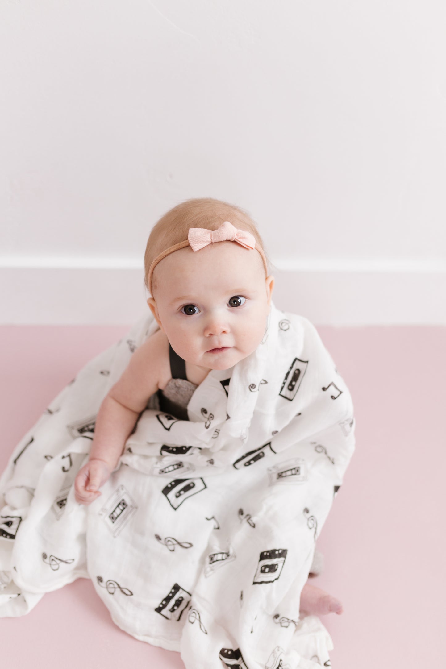 mix tape blanket for babies gift for newborn swaddle