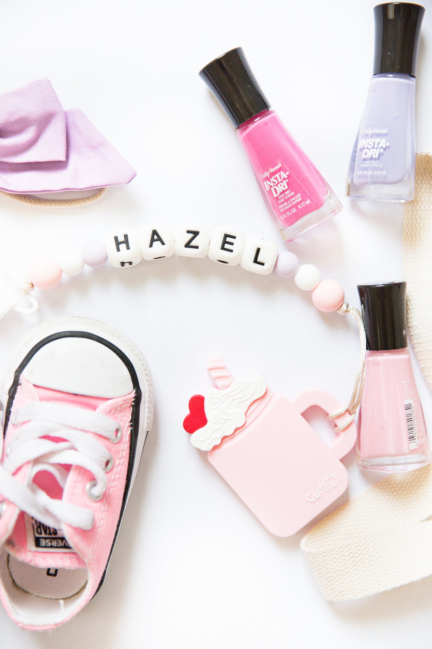 Customizable Milkshake Baby Teething Toy with Multi-Use Clip