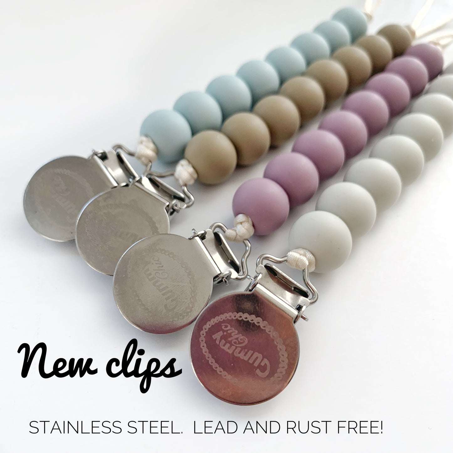 Customizable Milkshake Baby Teething Toy with Multi-Use Clip