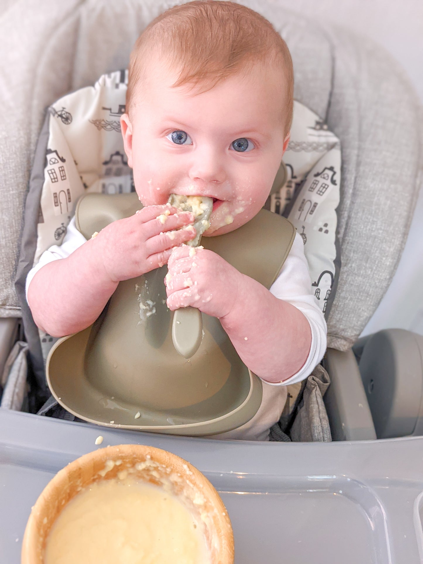 Silicone Toddler Training Utensils: Safe & Easy to Use for Self-Feeding