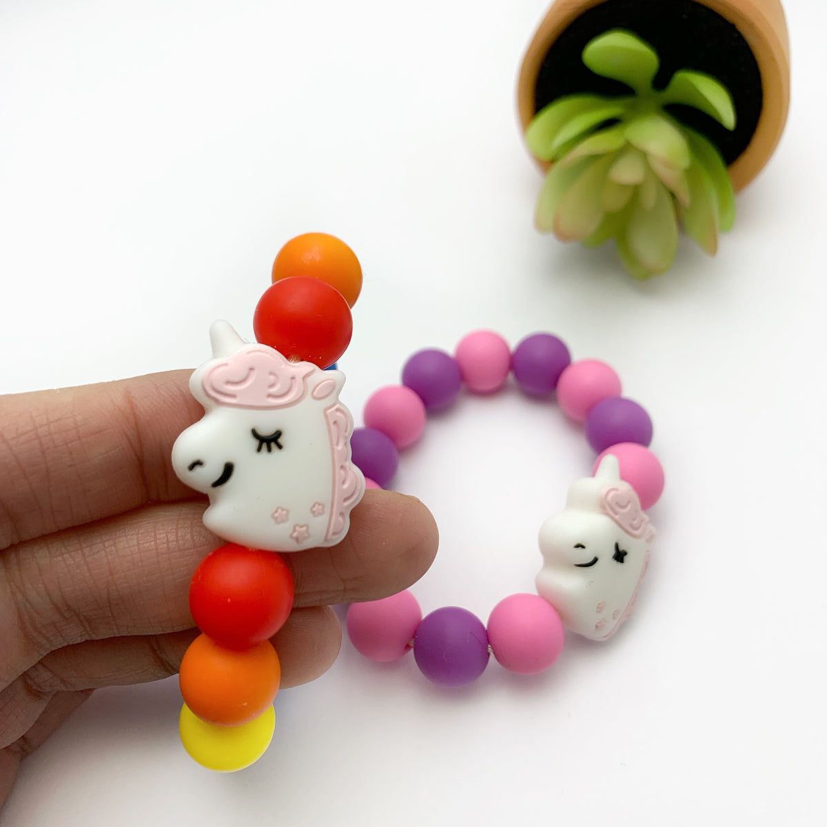 silicone bracelet for kids unicorn