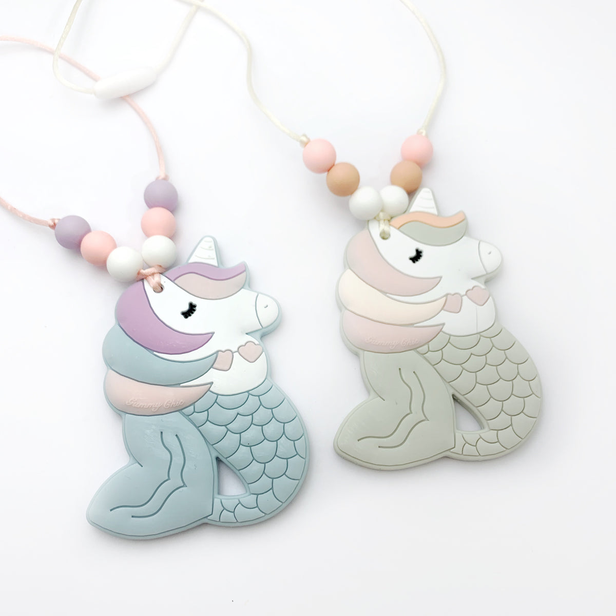 Mermicorn Kids Sensory Chew Necklace – Silicone Fidget Jewelry