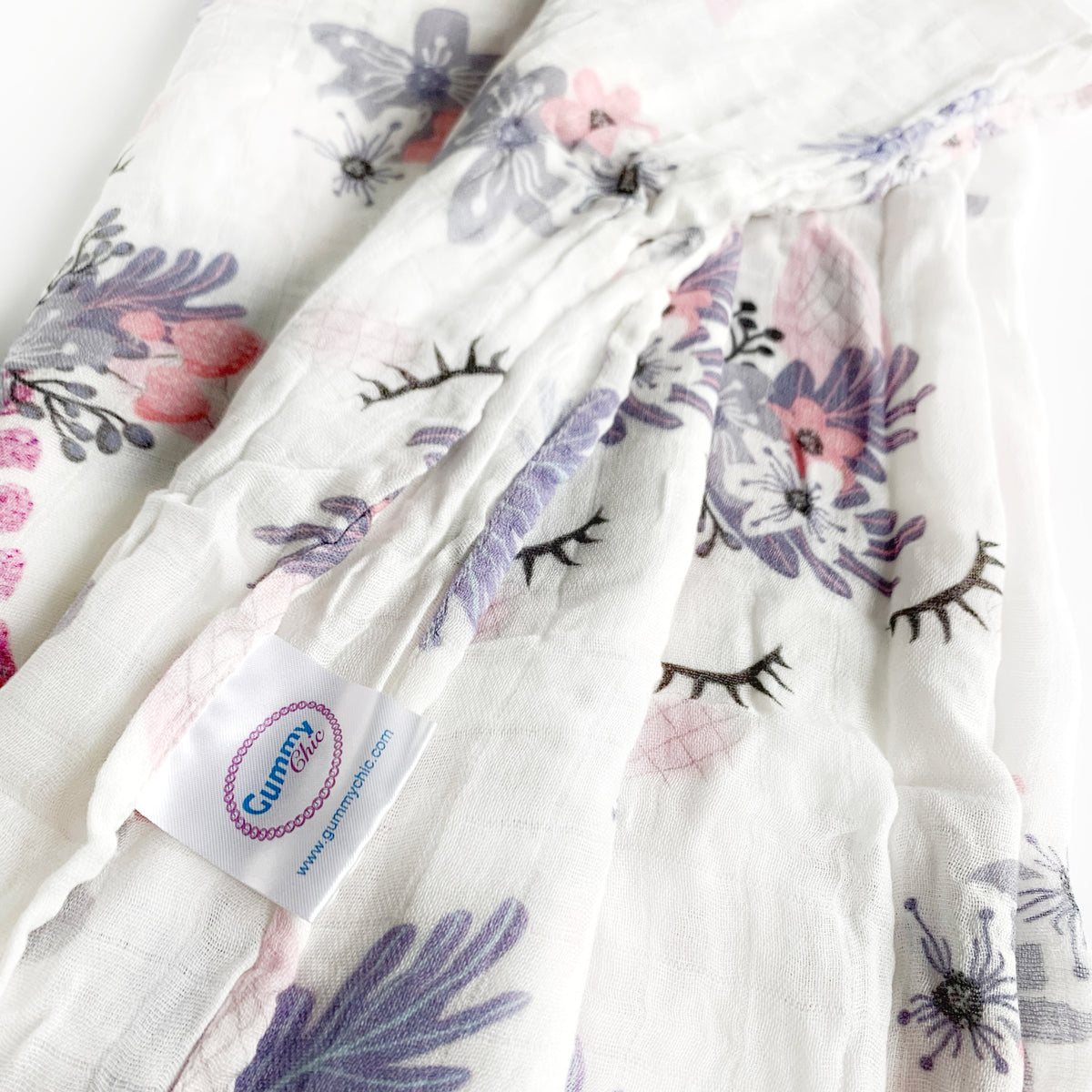 Soft Unicorn Muslin Blanket for Baby Swaddle Multi Use - Mermicorn Teether Pairing