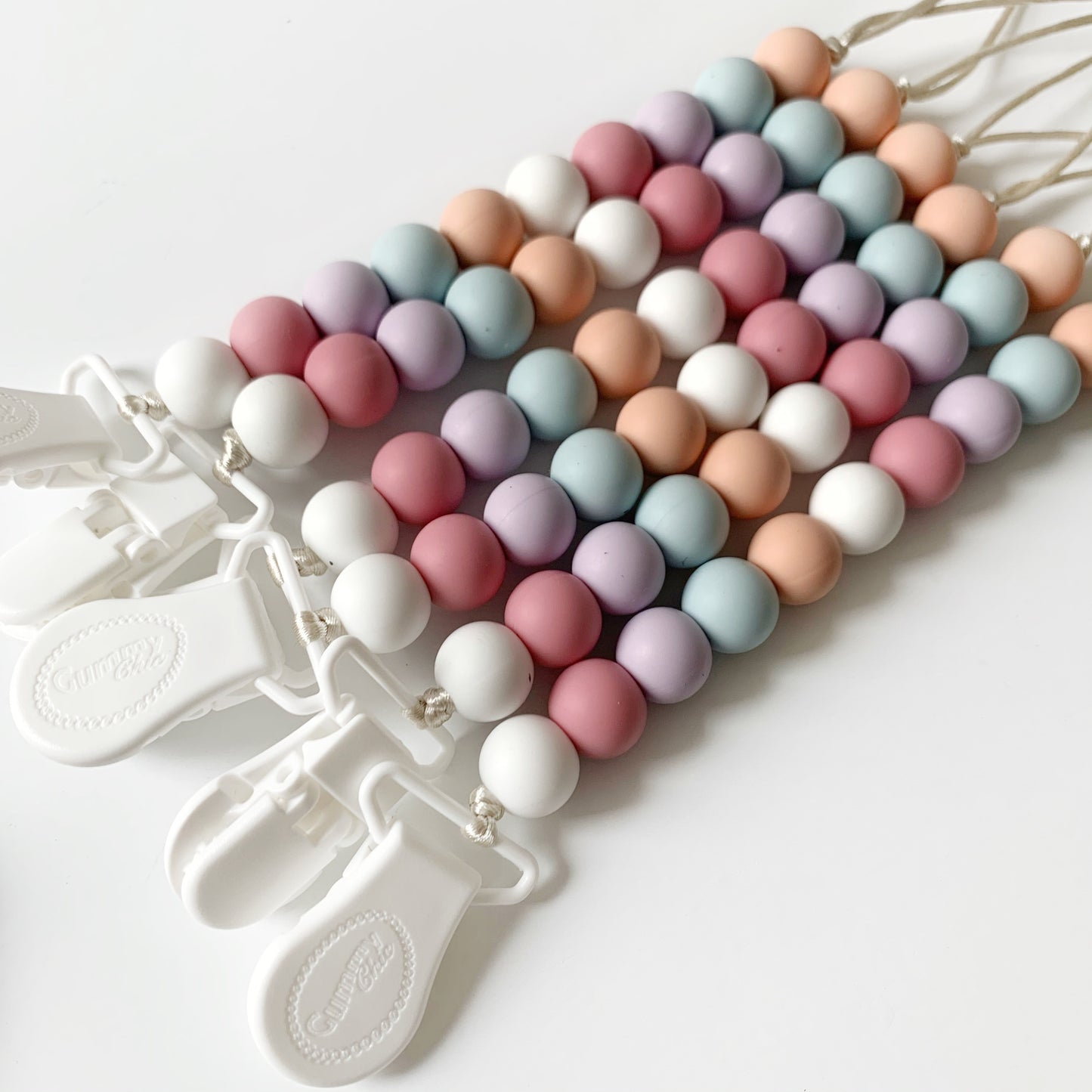 Mila Silicone Pacifier Clip: Stylish & Safe Accessory for Baby Essentials