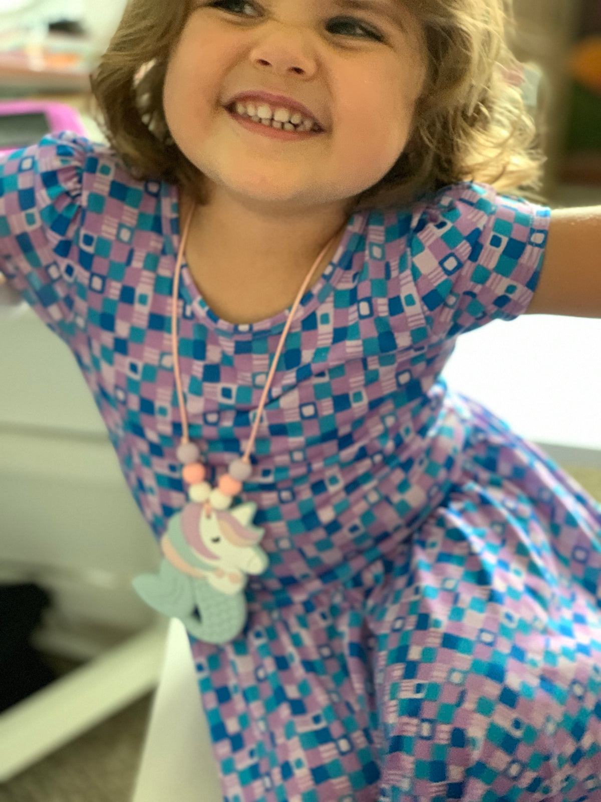 Mermicorn Kids Sensory Chew Necklace – Silicone Fidget Jewelry