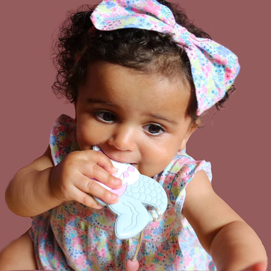 Soft Unicorn Muslin Blanket for Baby Swaddle Multi Use - Mermicorn Teether Pairing