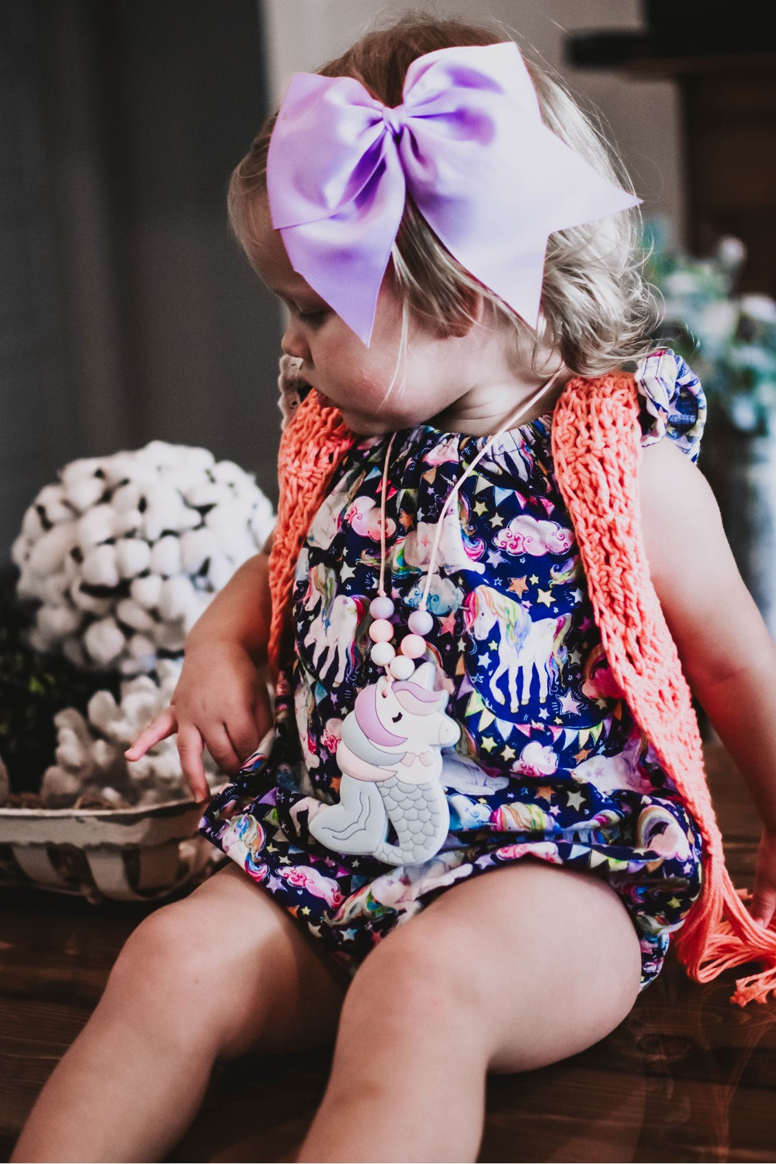 Mermicorn Kids Sensory Chew Necklace – Silicone Fidget Jewelry