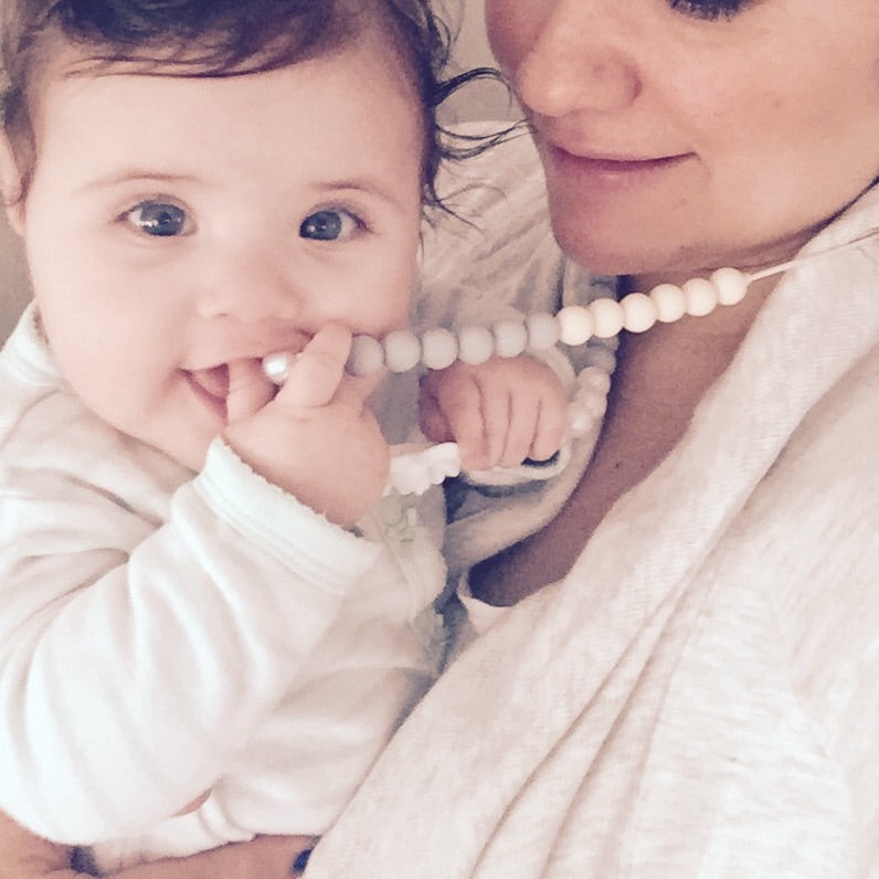 The Jade Nursing and Babywearing Silicone Necklace: Safe, Stylish, and Sensory