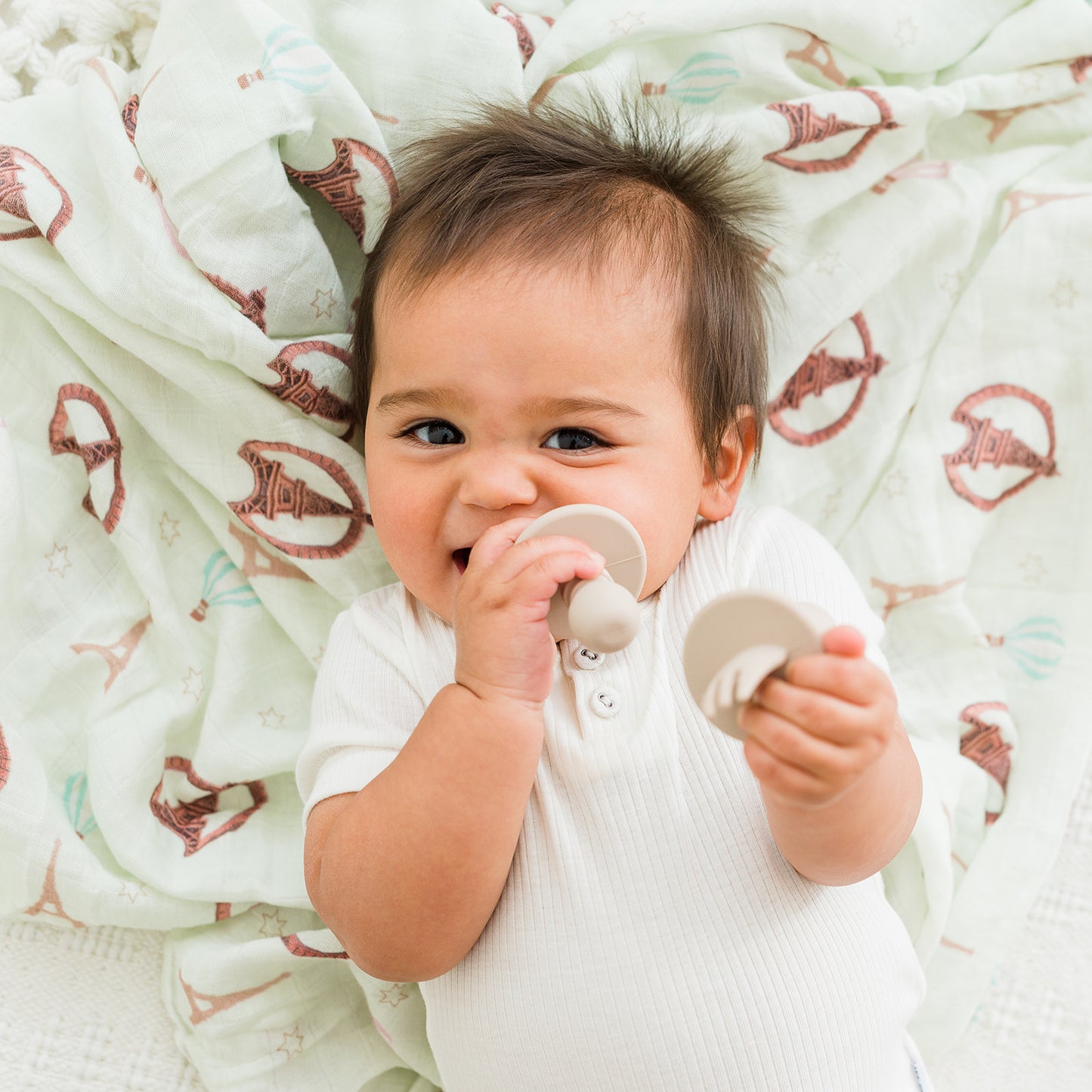Silicone Fork and Spoon Training Utensils for Babies & Toddlers - Baby Toddler Training Utensils