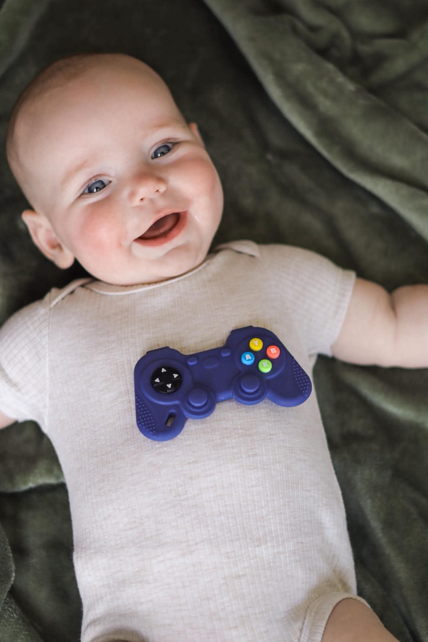 Controller Silicone Teether: Safe and Easy-to-Clean Baby Teething Toy