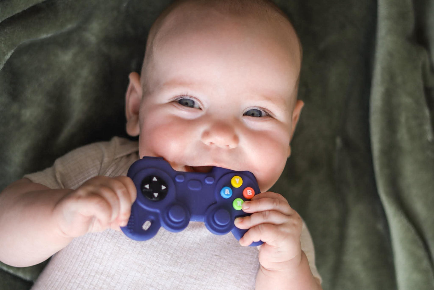 Controller Silicone Teether: Safe and Easy-to-Clean Baby Teething Toy
