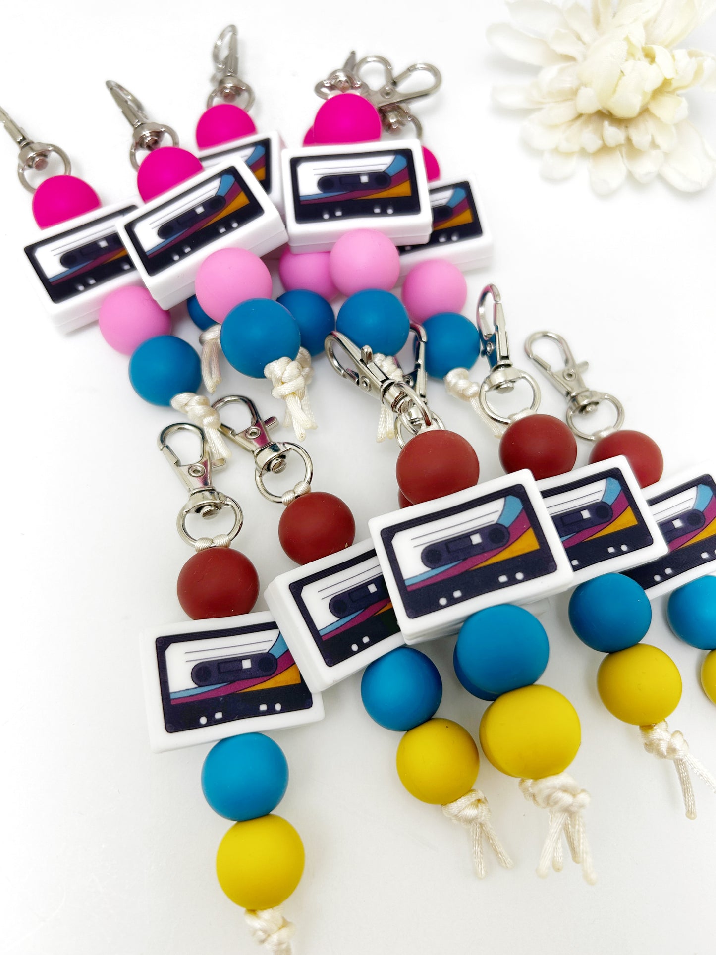 Reto Sensory Silicone Keychain - Fashionable Bag Charm for Fidgety Hands