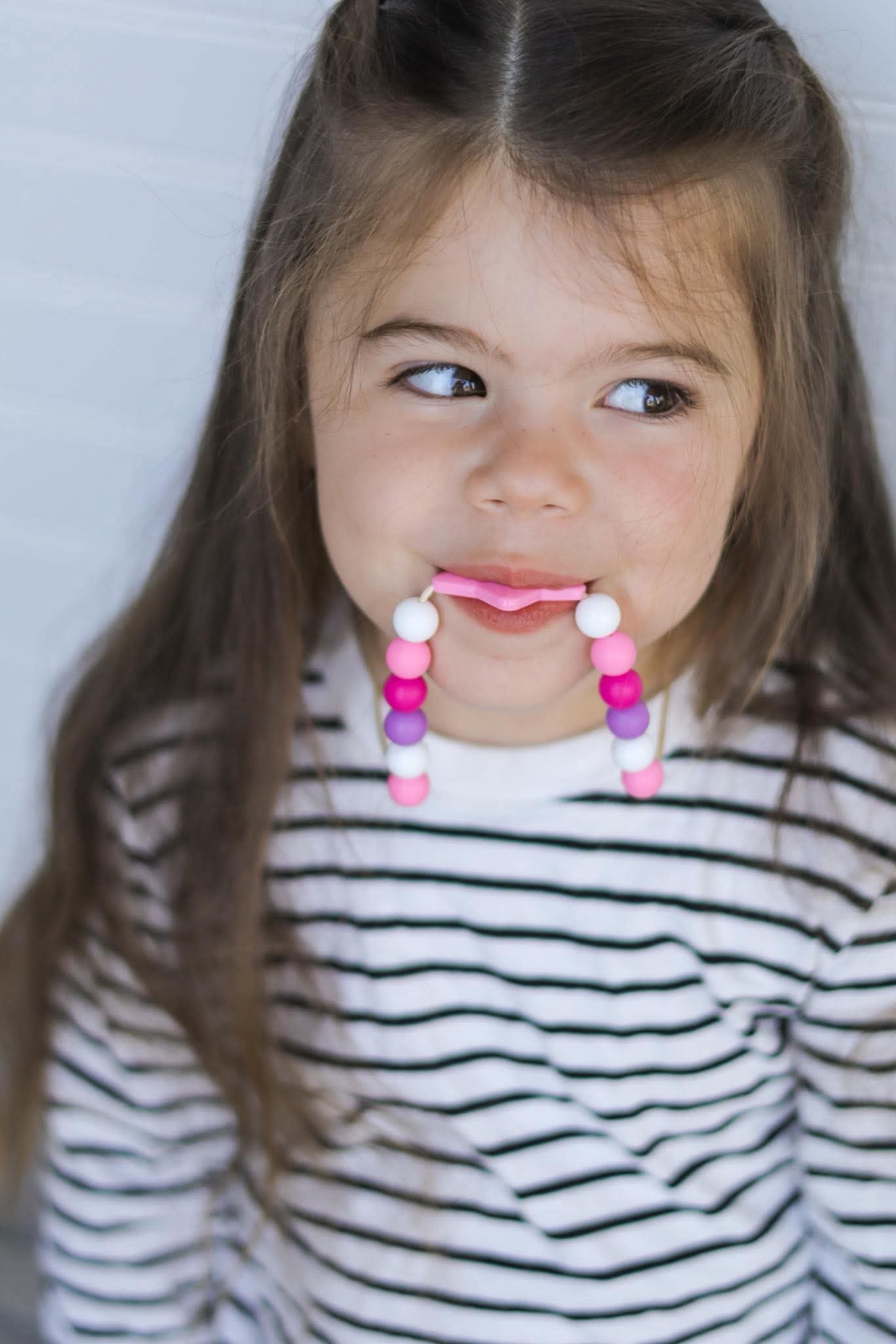 Star Silicone Necklace for Kids 3+ | Chewable Fidget Jewelry with Breakaway Clasp