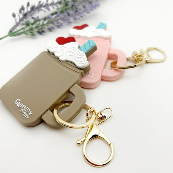 Sensory Silicone Keychain - Bag Charm
