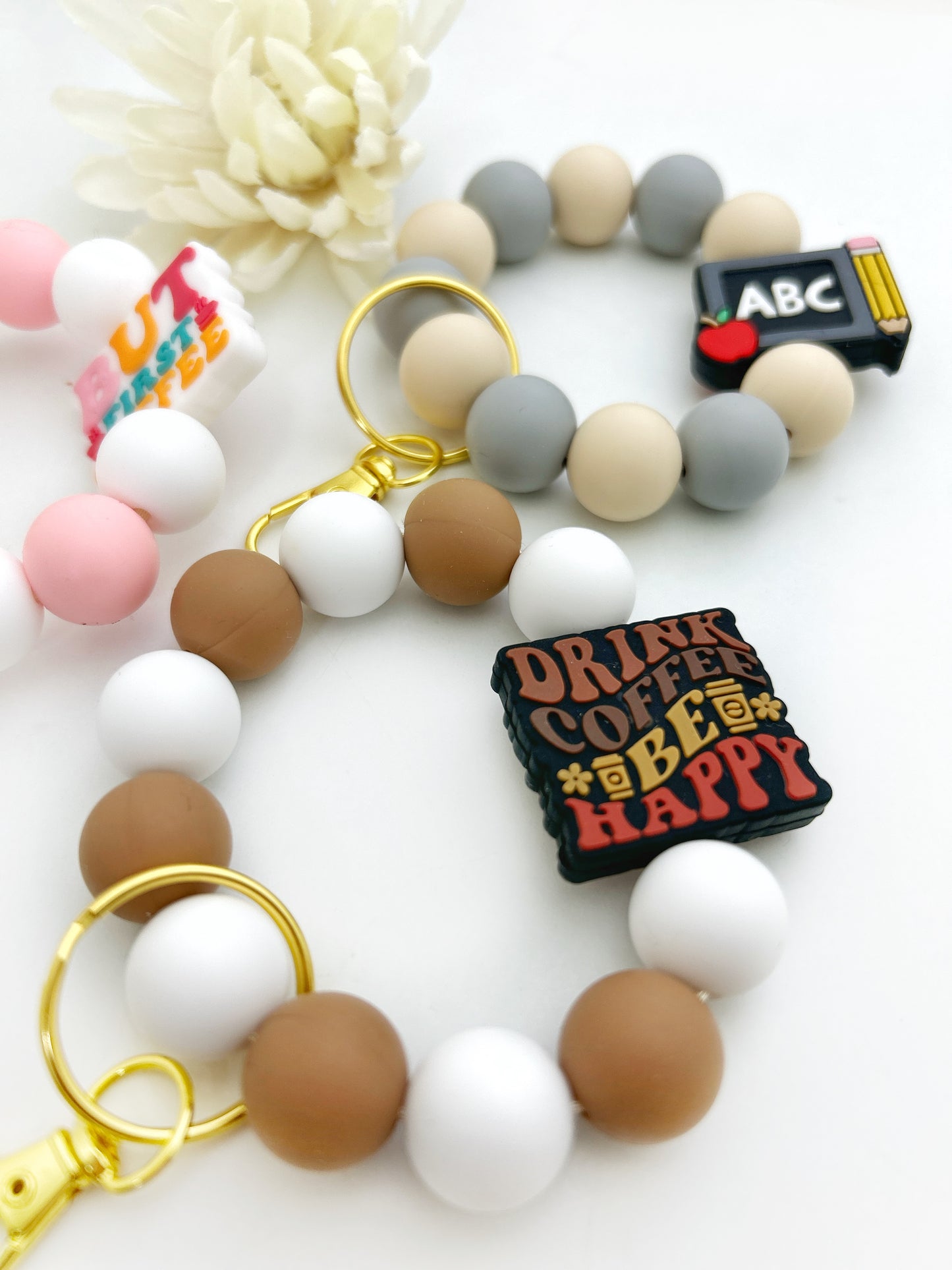 Silicone Practical Keychain: Fun and Stylish Key Holder Gift for Teachers