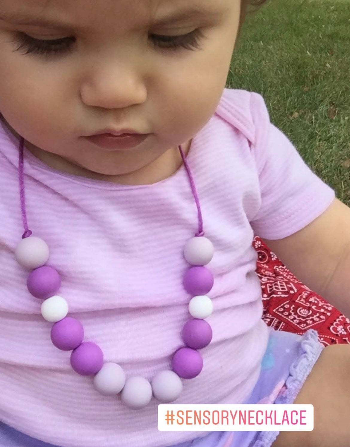 Star Silicone Necklace for Kids 3+ | Chewable Fidget Jewelry with Breakaway Clasp