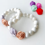 Flower Silicone Pretend Play Anxiety Bracelet