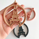 Eiffel Tower silicone pendant