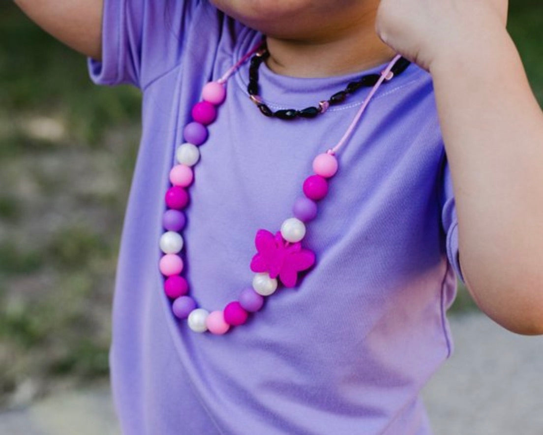 Butterfly Sensory Fidget Necklace