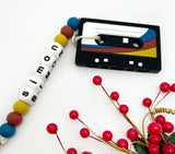 Customized Cassette Tape Teether - Limited Edition