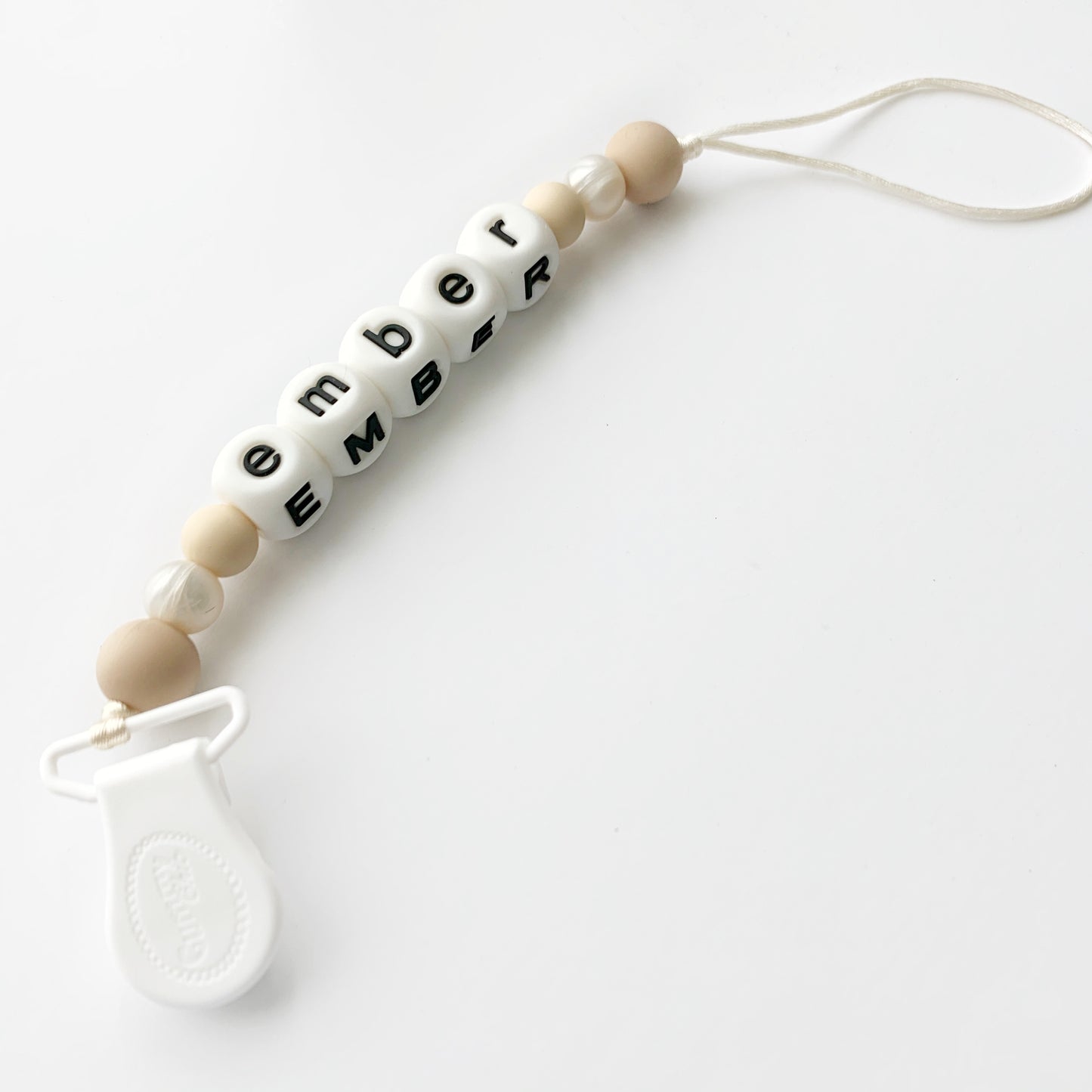 Personalized Pacifier Clip