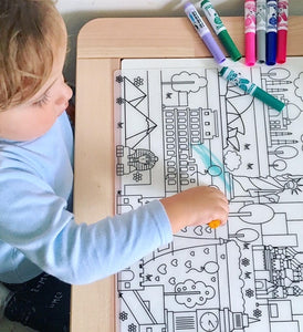 Washable Coloring Placemat