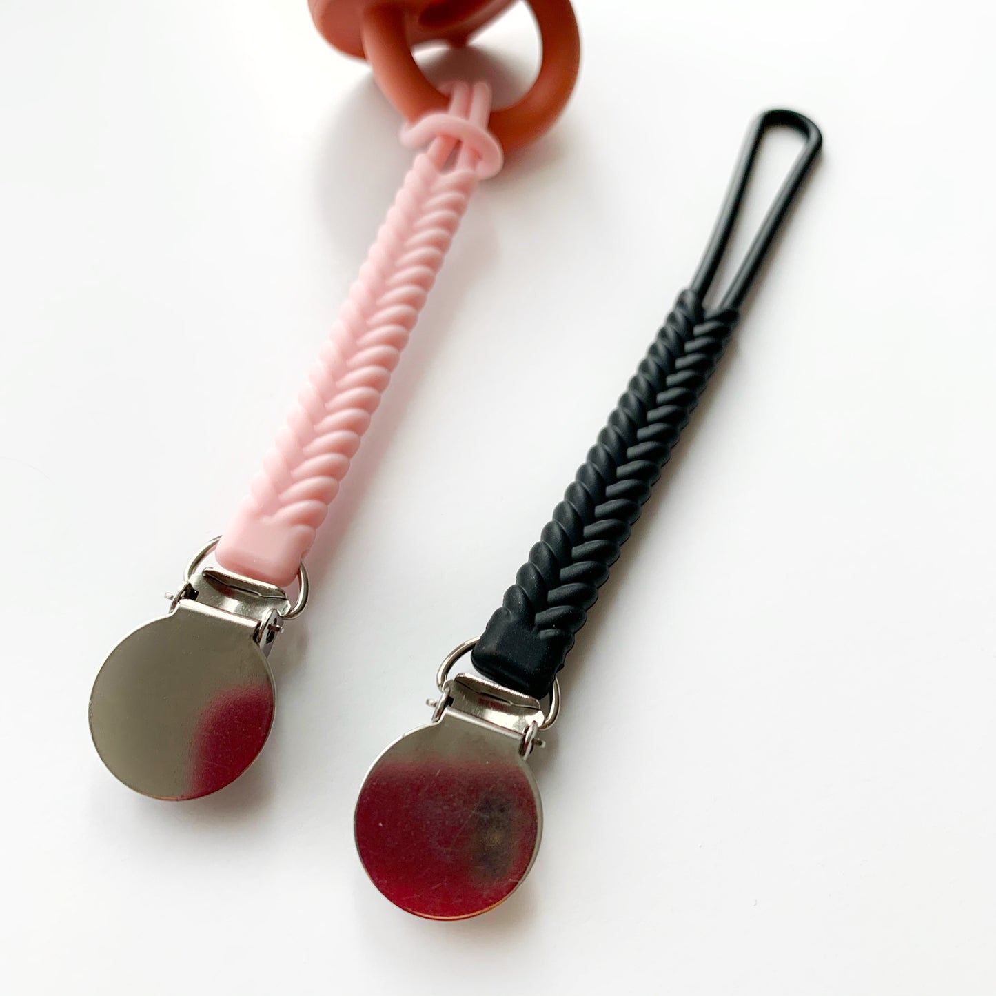 Braided Pacifier Clip