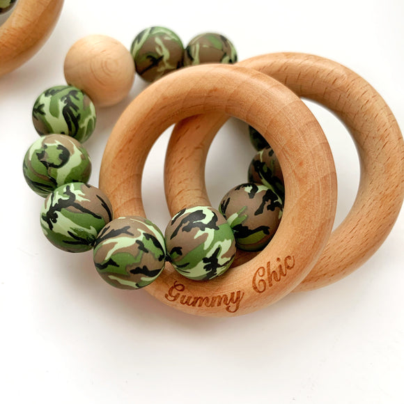 Camouflage  || Teether Rattle