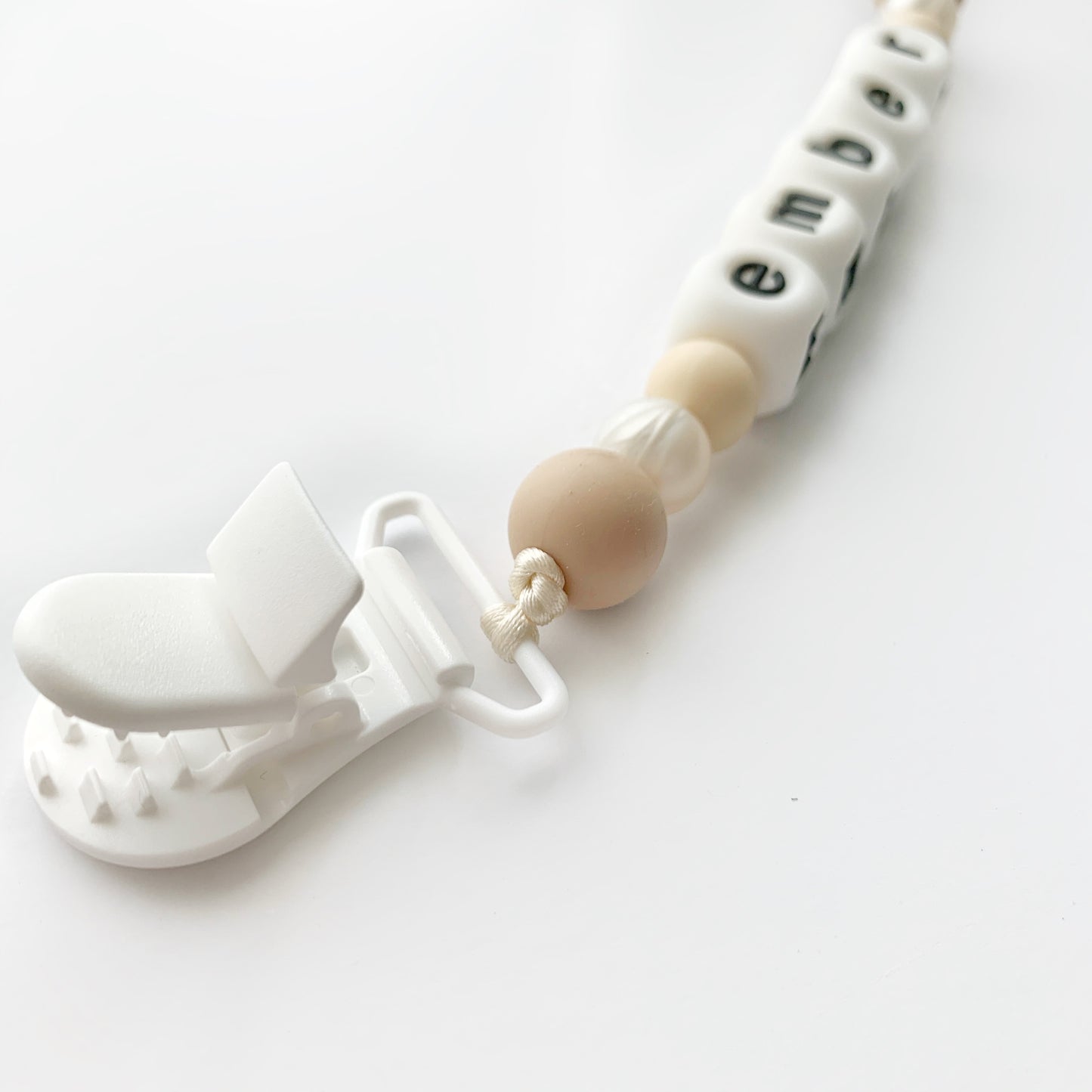 Personalized Pacifier Clip